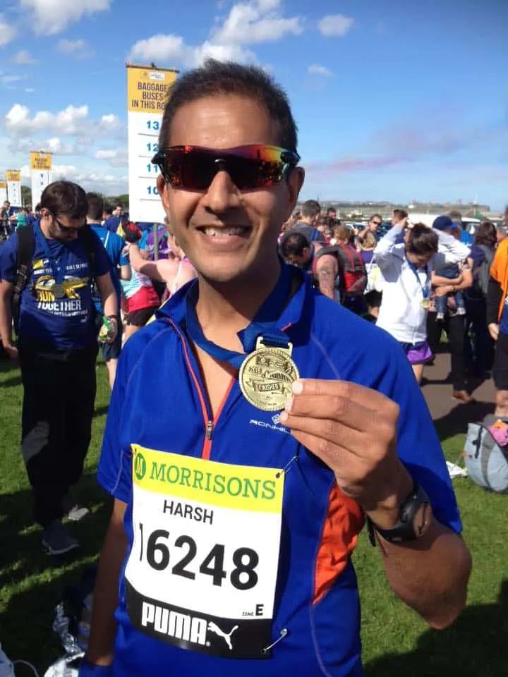 harsh great north run 2015